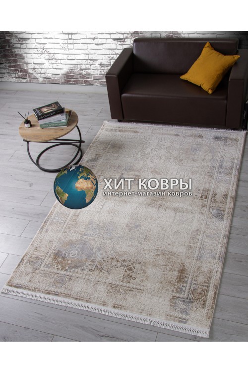 Турецкий ковер Жасмин 35905 Бежевый